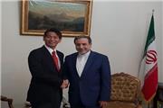 معاون وزیر امور خارجه ژاپن با عراقچی دیدار و گفتگو کرد