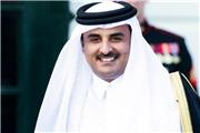 ورود امیر قطر به کره جنوبی+عکس