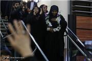 اولین تصاویر مرضیه هاشمی پس از ورود به تهران