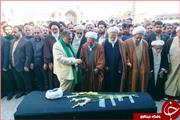 مراسم تشییع پیکر آیت‌الله مؤمن/ عالم ربانی در جوار کریمه اهل بیت (س) آرام گرفت + تصاویر