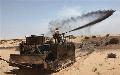 مالچ‌پاشی در 11 هزار هکتار بیابان خوزستان آغاز شد