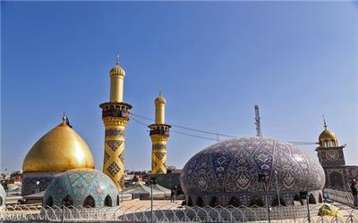 آسمان صاف کربلا در روز اربعین