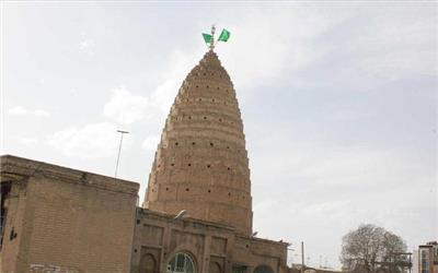 حریم امامزاده جعفر پارکینگ شد