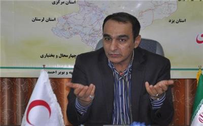 جاری شدن سیل در شرق اصفهان