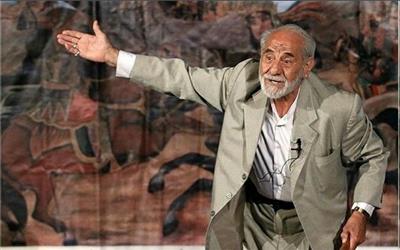 قدیمی‌ترین نقال ایران در بیمارستان بستری شد