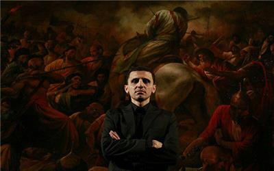 تابلوی جدید حسن روح‌الامین برای شهادت سردار سلیمانی رونمایی شد