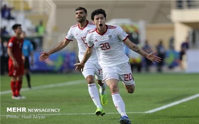 سردار آزمون یکی از 5 بازیکن برتر مرحله گروهی جام