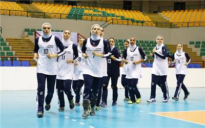 برگزاری اردوی تیم والیبال امید بانوان