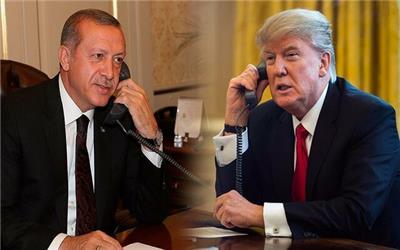 تاکید اردوغان به ترامپ درباره آمادگی ترکیه برای برعهده گرفتن مسئولیت امنیت منبج