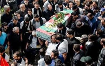تشییع پیکر شهید عباس معظمی