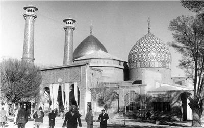 حرم عبدالعظیم حسنی در قالب تصویر 74 سال قبل