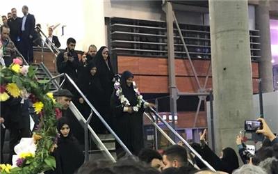 مرضیه هاشمی به ایران بازگشت