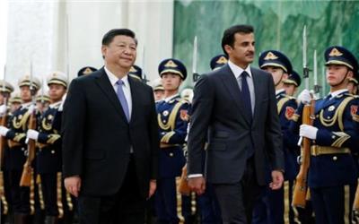 امیر قطر به چین سفر کرد