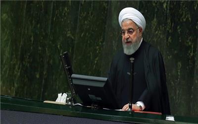 روحانی وارد صحن علنی مجلس شد