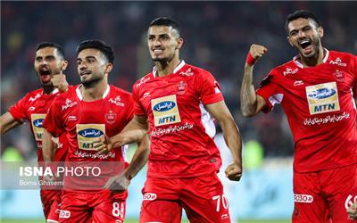 برتری دو بر صفر پرسپولیس مقابل پدیده در نیمه نخست