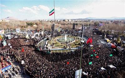 قدردانی سپاه از حضور باشکوه مردم در مراسم تشییع شهدای جنایت تروریستی زاهدان