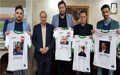 فرزندان تنی چند از پیشکسوتان فقید رسانه با رئیس فدراسیون دیدار کردند
